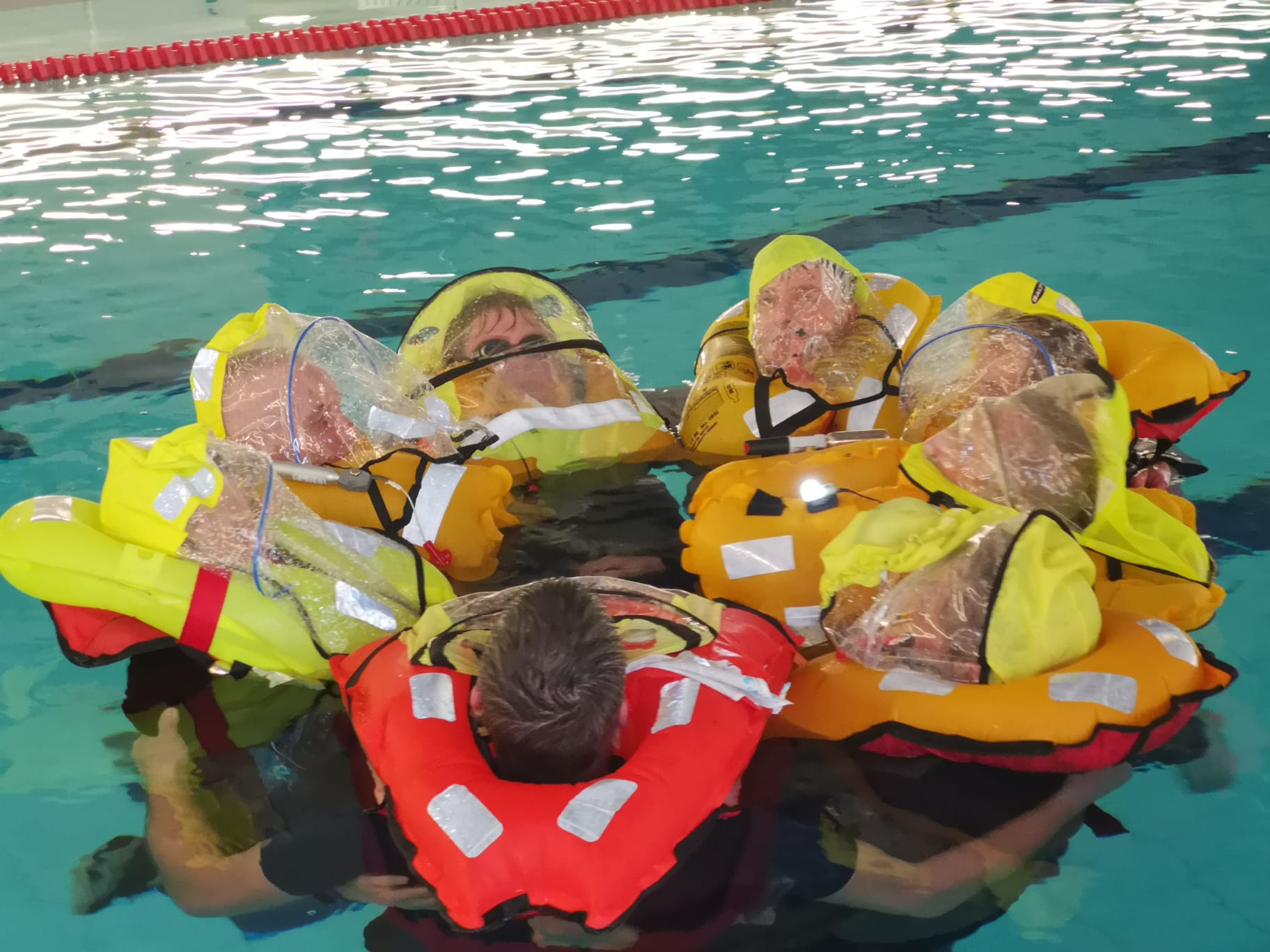 Returning to the water lifejackets